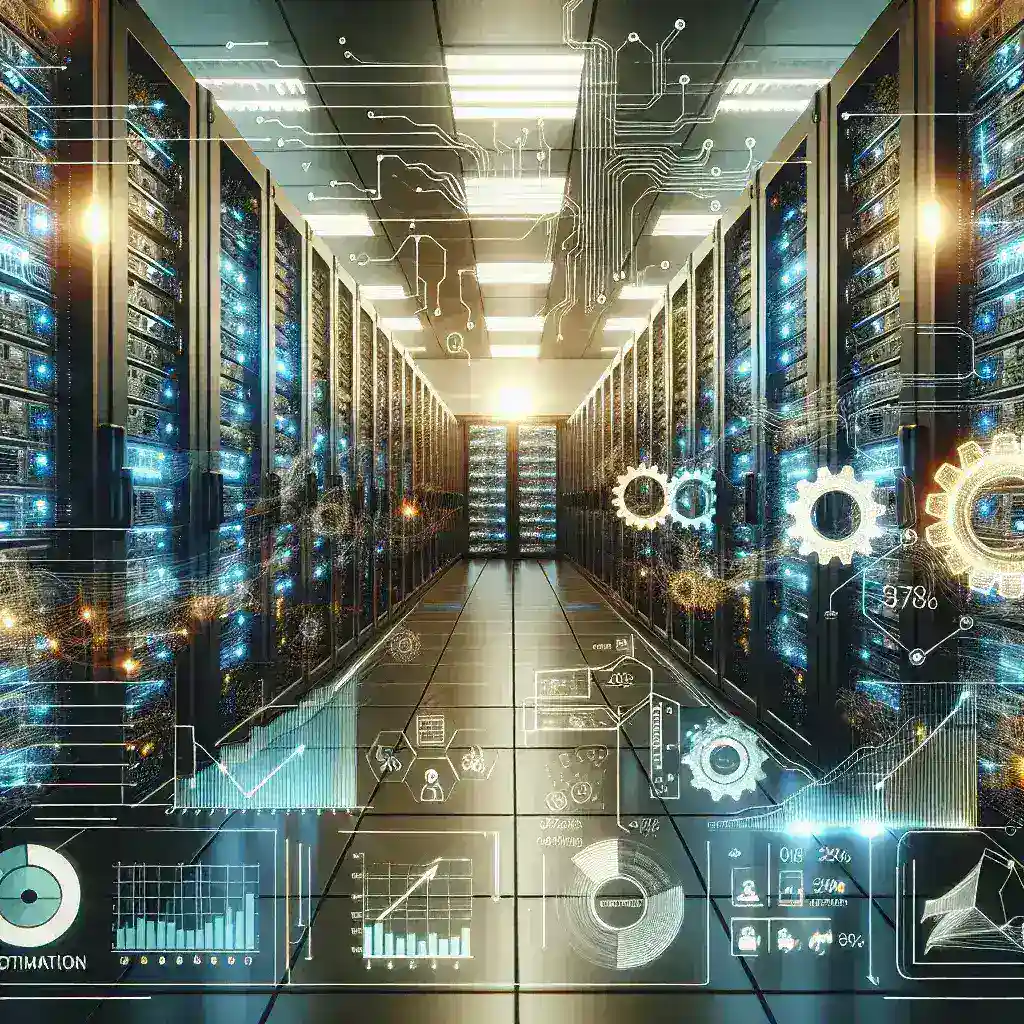 "Infographie illustrant des solutions de monitoring intelligent des flux de données pour optimiser l'infrastructure IT, incluant des graphiques de performance, des outils de supervision et des conseils techniques."